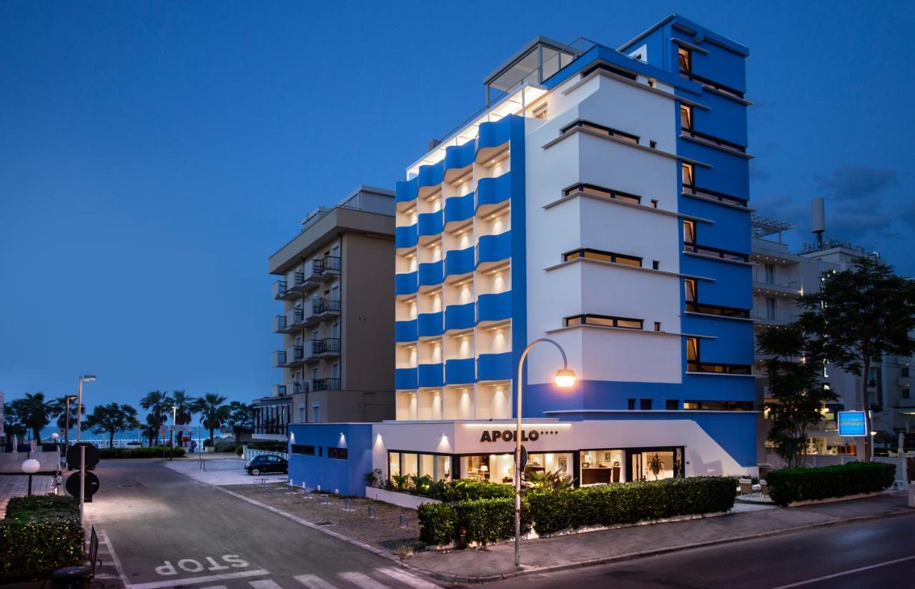 Hotel Apollo Риччоне Экстерьер фото